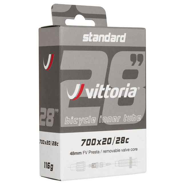 Chambre à air VITTORIA STANDARD 700x28/42c Presta 48mm