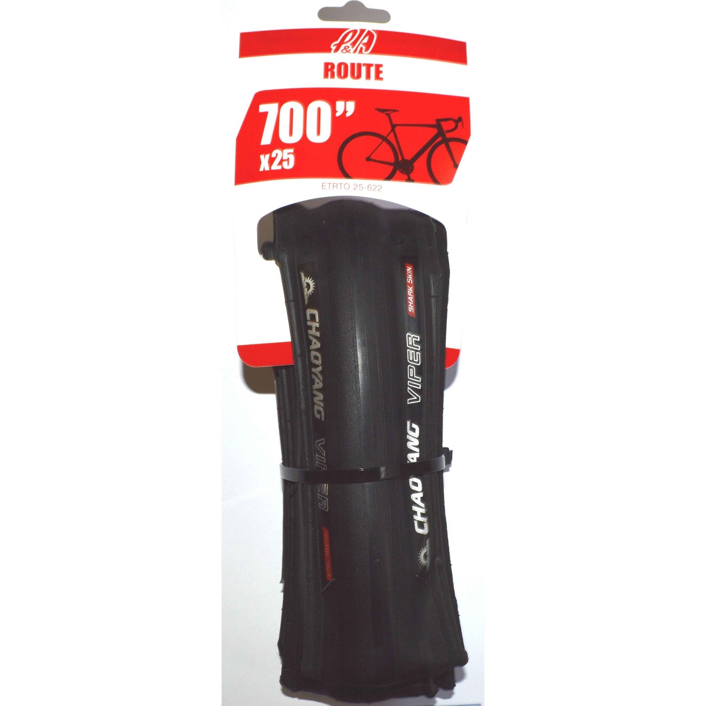 Pneu vélo Route / Course PNA VIPER 700x25 (25-622) TS