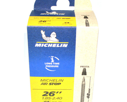 Chambre à air MICHELIN 26"X1.85-2.40 (47/61-559) PRESTA 48 mm "AIRSTOP" C4