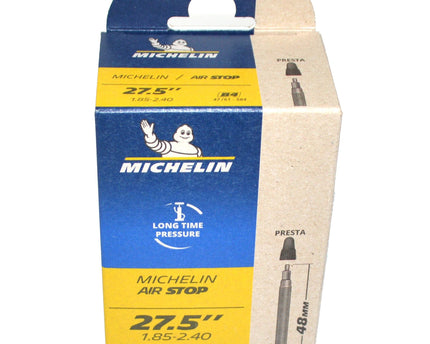 Chambre à air MICHELIN 27,5"X1.85-2.40 (47/61-584) PRESTA 48 mm "AIRSTOP" B4