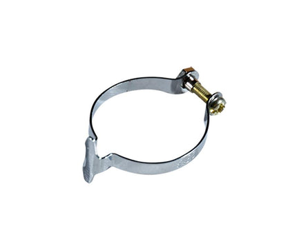 Collier passe gaines vélo 28.6MM Optimiz Acier chromé ( sans visserie )