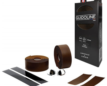 GUIDOLINE VELOX CLASSIC MARRON - ASPECT CUIR - MEDIUM E.2.5mm - POLYURETHANE