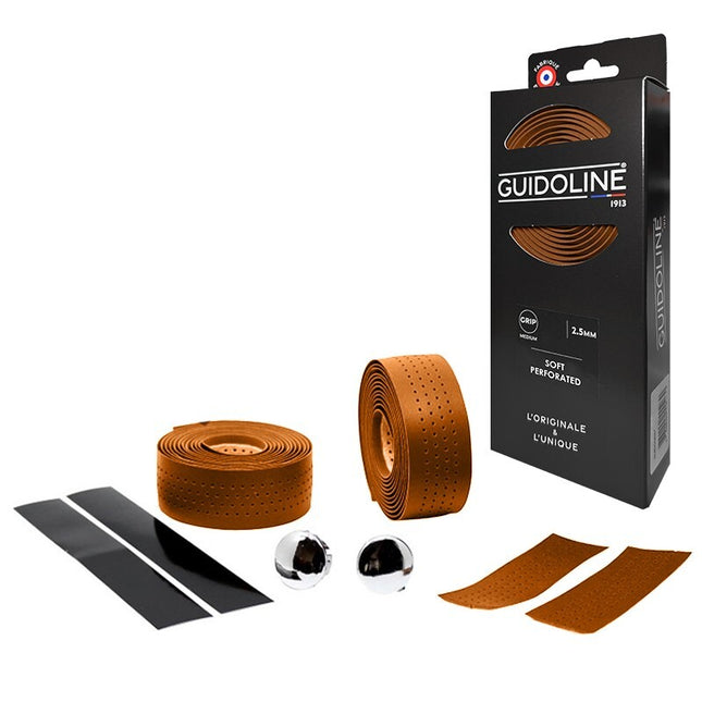 GUIDOLINE VELOX S PERFORE - CARAMEL - MEDIUM E.2.5mm - POLYURETHANE
