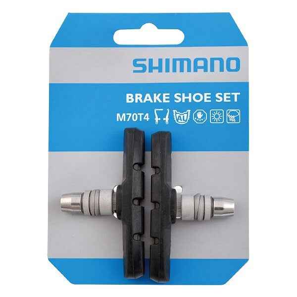 Paire de patins VTT Shimano M70t4 Pads stop V Bkrake