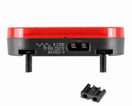 Feu arrière Sapnninga Halo Xe Porte bagage ESPASSE 50mm Dynamo / VAE