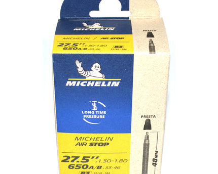 Chambre à air MICHELIN 27.5X1.30-1.850 (33/46-584) PRESTA 48 mm "AIRSTOP" B3
