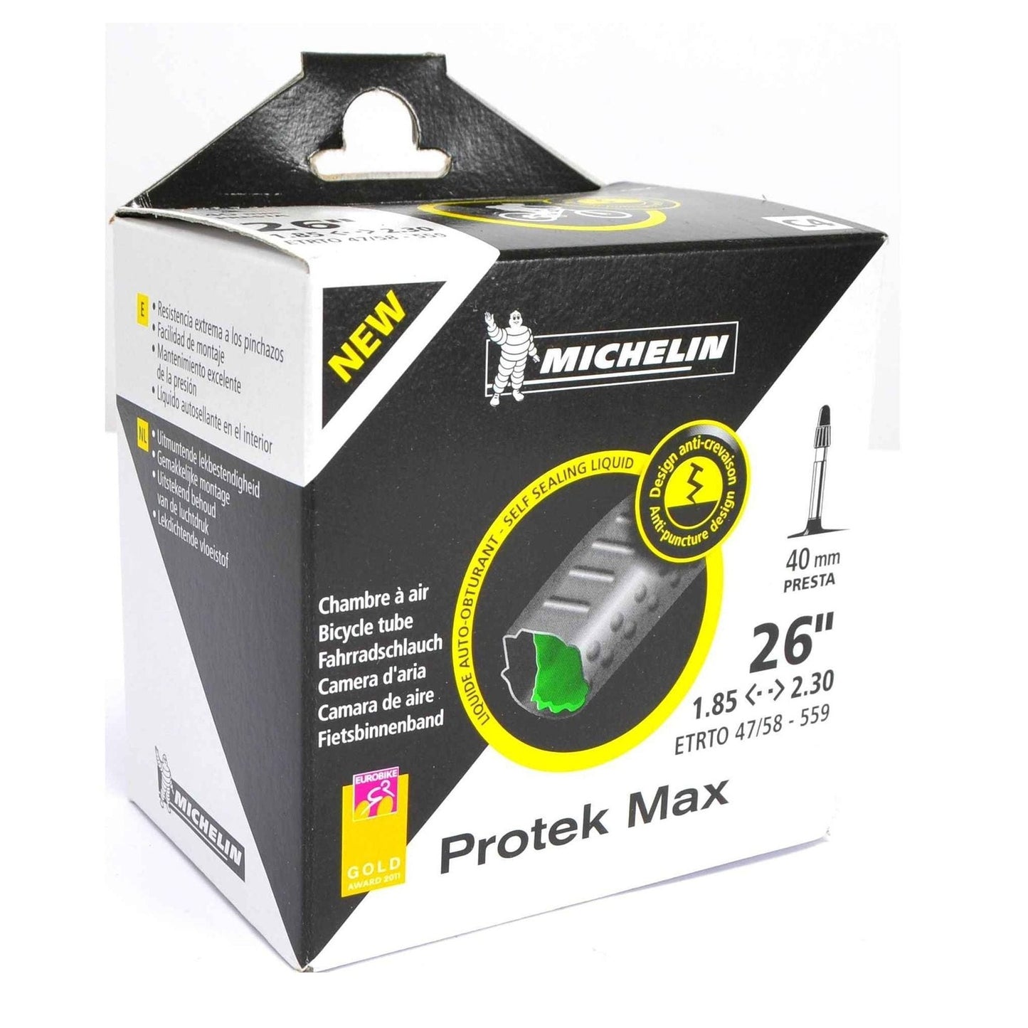 Chambre à Air MICHELIN C4 26" x1,85-2,30 Protek Max Presta 40mm