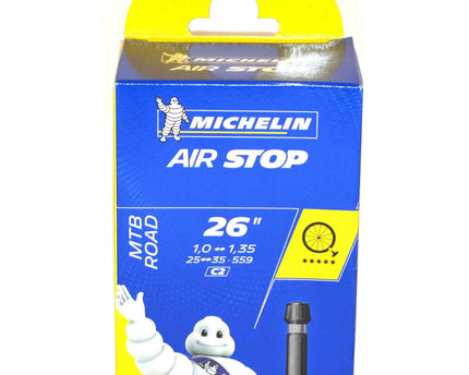 Chambre à air MICHELIN 26" X1.10-1.35 (25/35-559) "AIRSTOP" C2 SCHRADER 36 mm