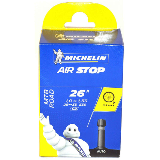 Chambre à air MICHELIN 26" X1.10-1.35 (25/35-559) "AIRSTOP" C2 SCHRADER 36 mm