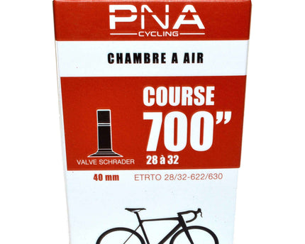 Chambre à air Route / Course PNA 700x 28/32 Schrader 40mm