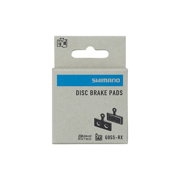 Plaquettes de frein SHIMANO G05S-RX avec ressort (paire)