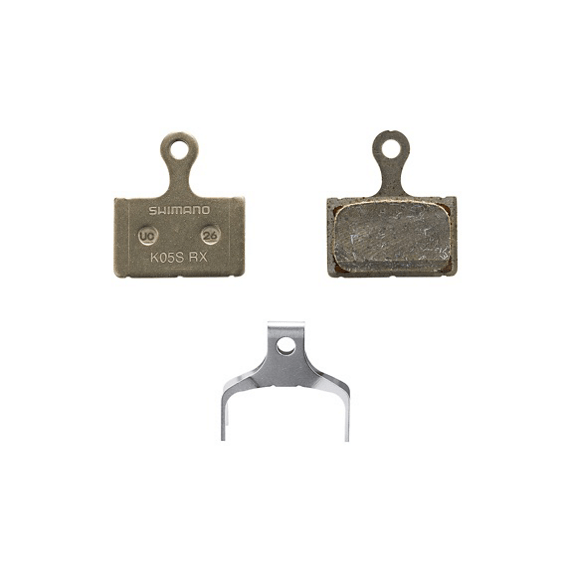 Plaquettes de frein SHIMANO K05S-RX avec ressort (paire)