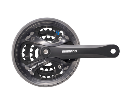 Manivelle SHIMANO ACERA FC-M361 Triple Plateau 22/32/42 avec garde-chaîne