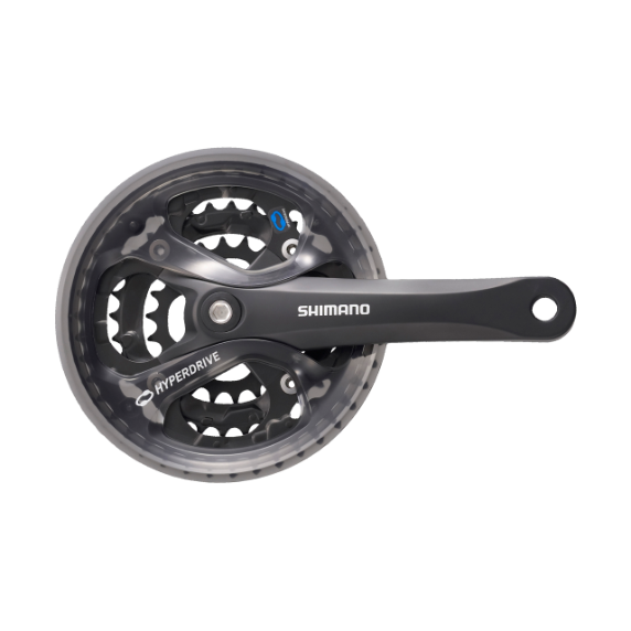 Manivelle SHIMANO ACERA FC-M361 Triple Plateau 22/32/42 avec garde-chaîne