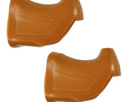 Paire Repose Main / Cocottes Marron Vintage