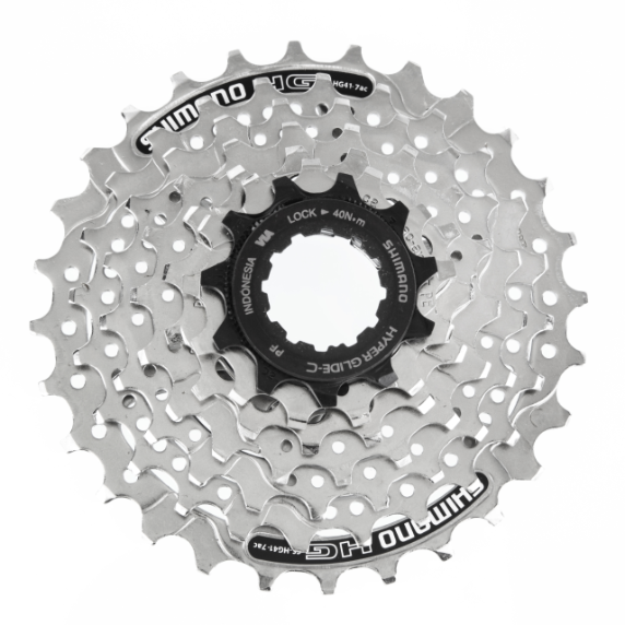 Cassette SHIMANO CS-HG41 7 vitesses 11/28 argent