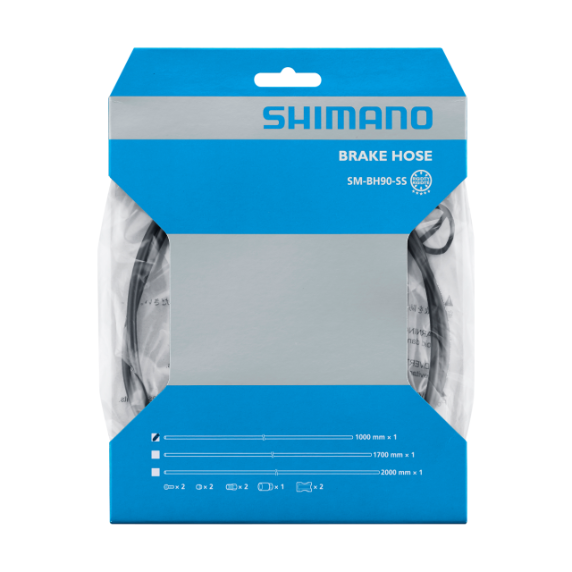 Durite de frein SHIMANO SM-BH90-SS 1000mm Noir