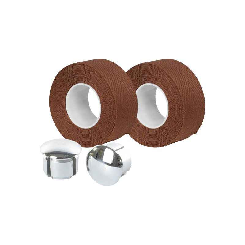 Guidoline Velox Tressostar 90 Marron x2 + 2 bouchons coton