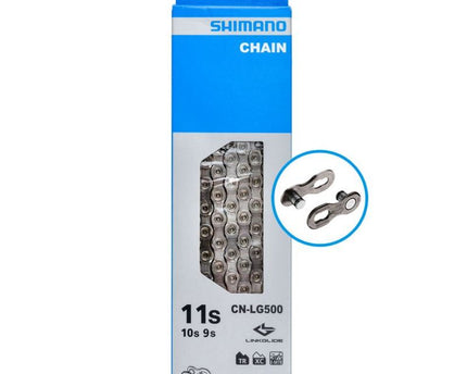 Chaîne SHIMANO CN-LG500 10/11 vitesses 116 maillons
