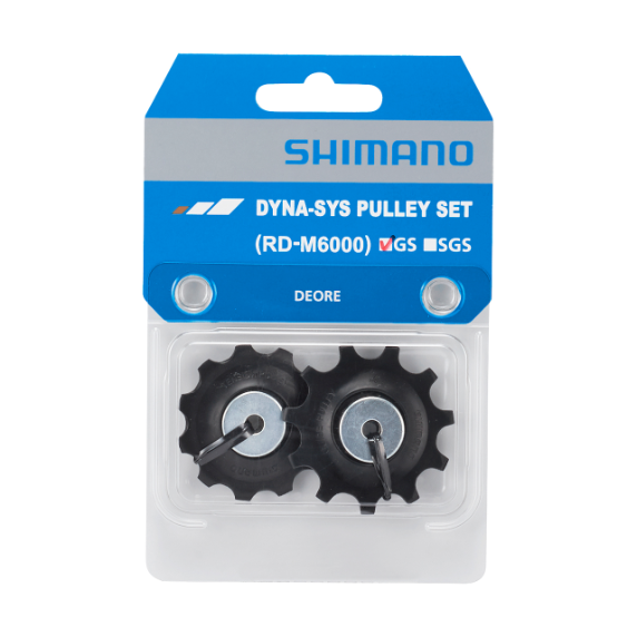 Galets de dérailleur arrière SHIMANO RD M6000 GS (paire)