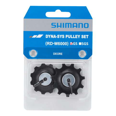 Galets de dérailleur arrière SHIMANO RD M6000 GS (paire)