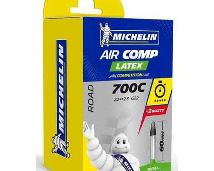 Chambre a air Michelin A1 LATEX 700x22/23 VALVE PRESTA 60mm AIRCOMP Michelin