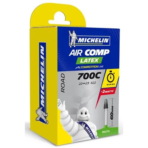 Chambre a air Michelin A1 LATEX 700x22/23 VALVE PRESTA 60mm AIRCOMP Michelin