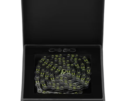 Chaîne vélo KMC DLC10 10 vitesses Black/Green