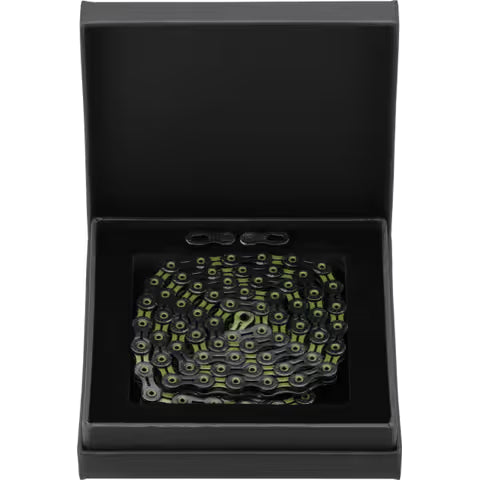 Chaîne vélo KMC DLC10 10 vitesses Black/Green