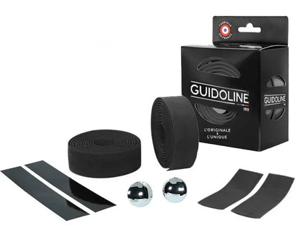 GUIDOLINE VELOX MAXI CORK T4 CONFORT - NOIR - E.4.0mm EN MOUSSE EVA - GRIP MEDIUM Vintage Bike 63