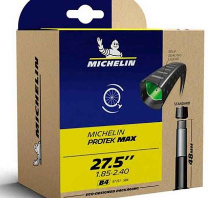 Michelin Protek Max B6 Chambre À Air 27.5x2.45-3.00" 48mm Noir