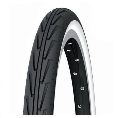 Pneu Michelin CITY J 600A confort (37-541) Noir/Blanc
