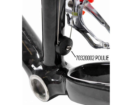 Poulie de Renvoi câble de dérailleur Avant vélo Cyclocross