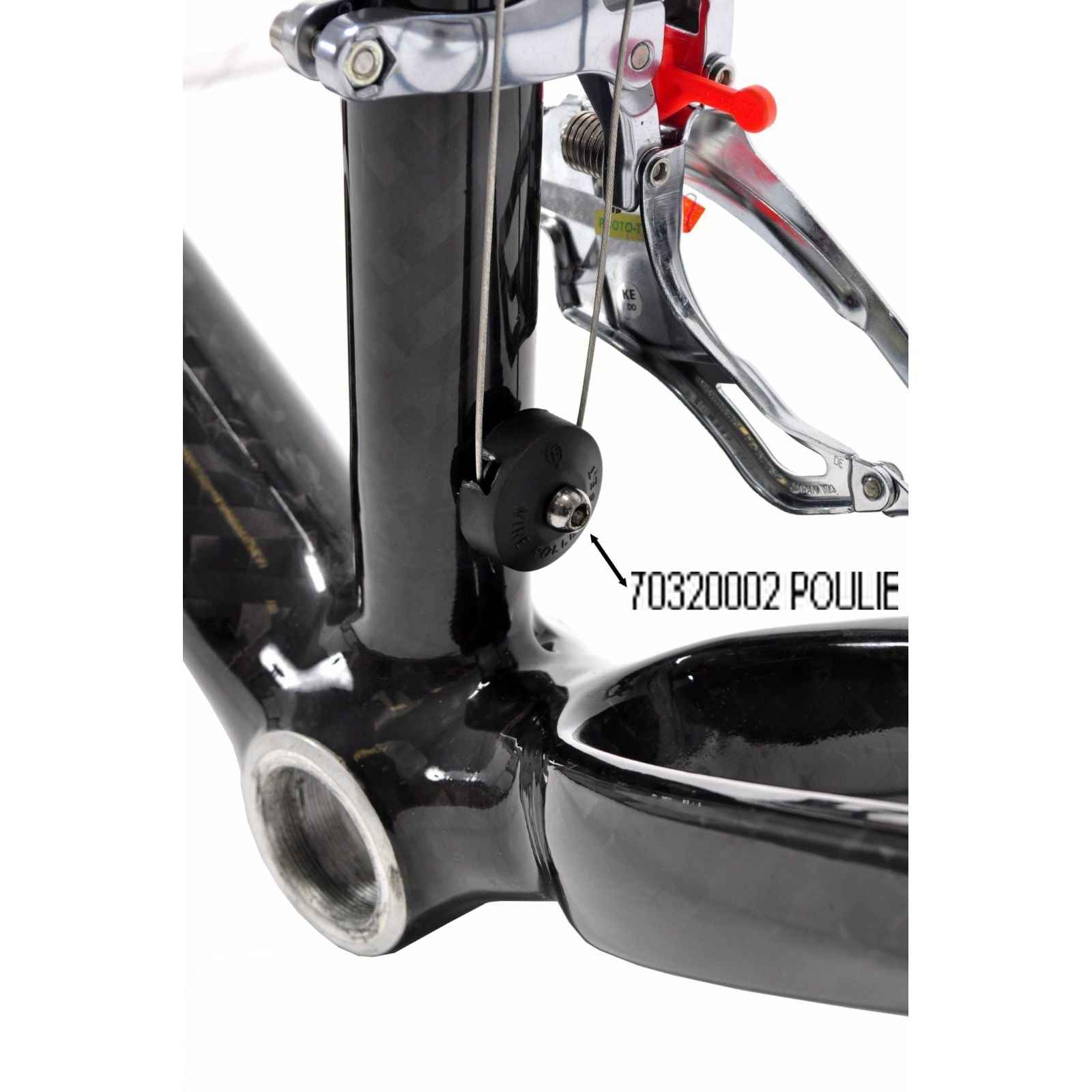 Poulie de Renvoi câble de dérailleur Avant vélo Cyclocross PNA