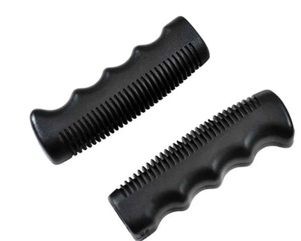 Poignées Vélo Vintage 110mm Noir