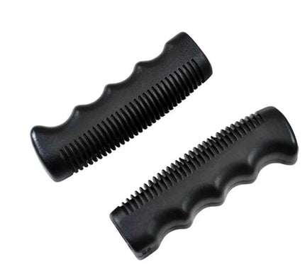 Poignées Vélo Vintage 110mm Noir PNA