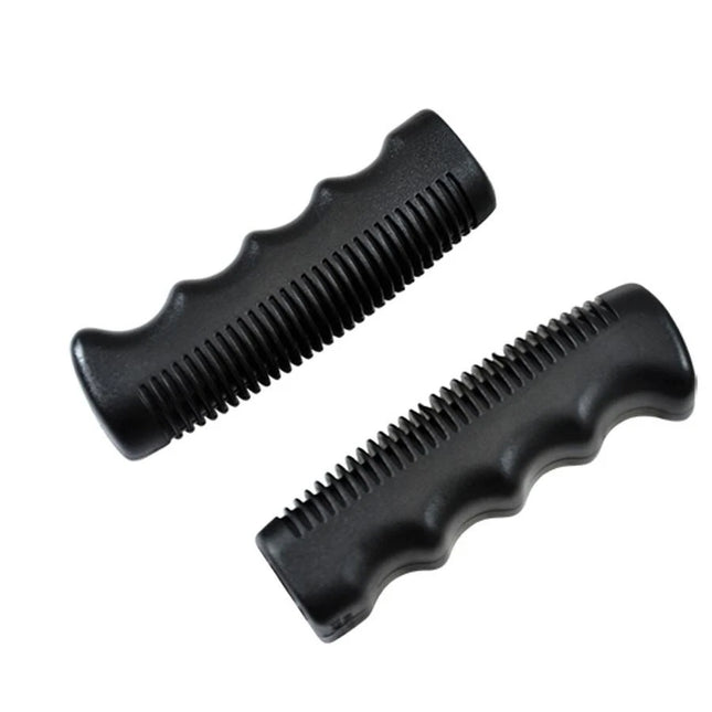 Poignées Vélo Vintage 110mm Noir