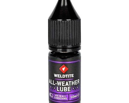 Lubrifiant / Huile Chaine Vélo Weldtite All Weather / Toutes Condition (10ml)