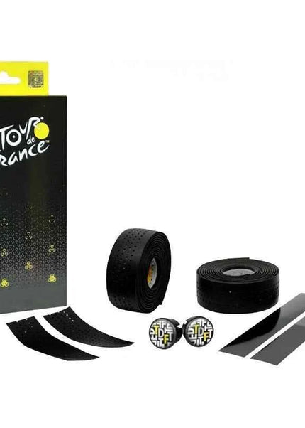 Ruban de Guidon Velox Tour de France Confort Noir Perforée - Guidoline