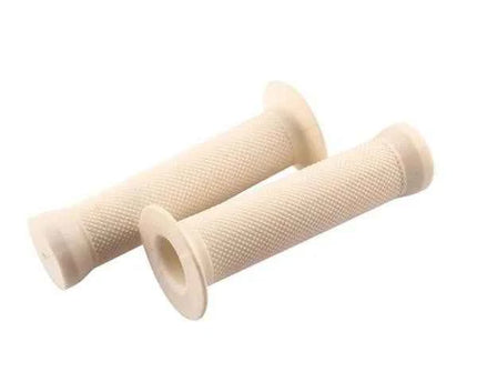 Paire Poignées Vélo BMX Clarks Grip C83 130mm BLANC