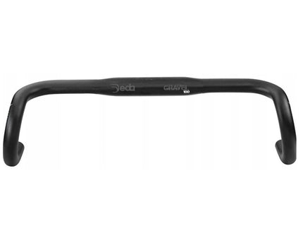 Cintre DEDA GRAVEL 100 alu 6061 RHM 12° 44cm BOB FINISH